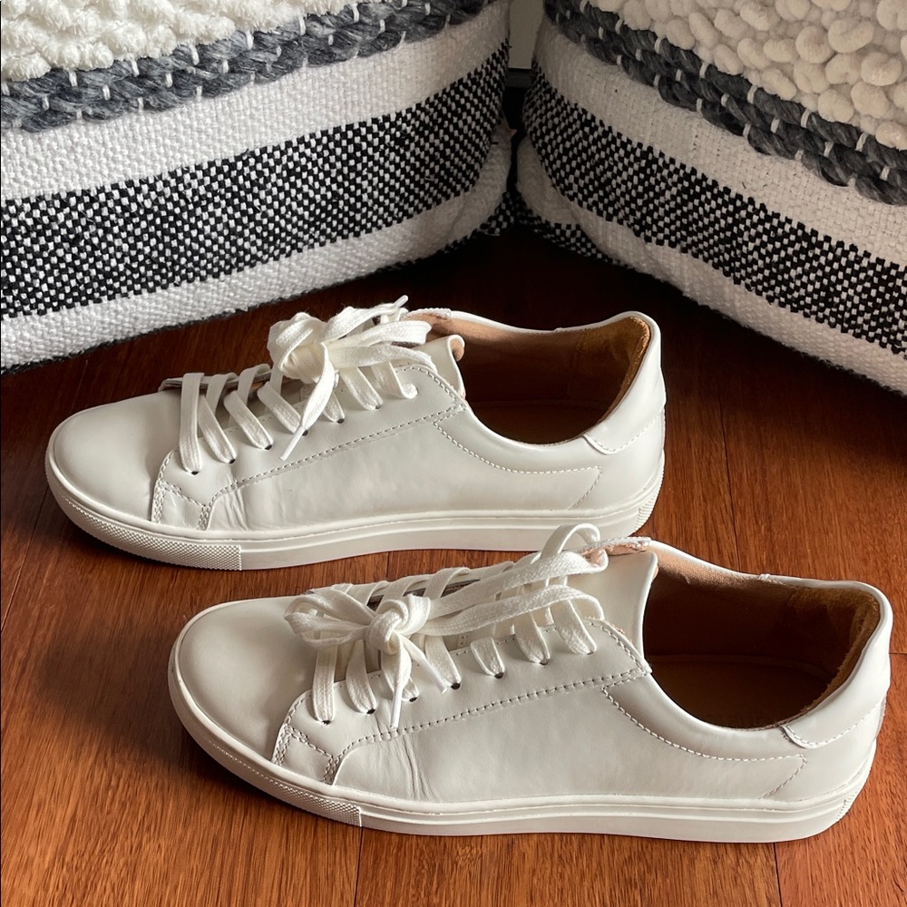 Quince White Women's Sneakers - Picture 5 of 12